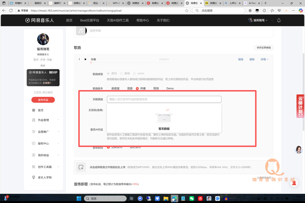 图片[11]-抱歉，我拿下了网易云终身VIP-猫哥资源分享站